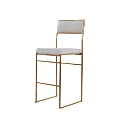 Chloe Barstool with Ivory Pad